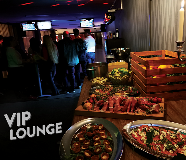 VIP lounge and bowling