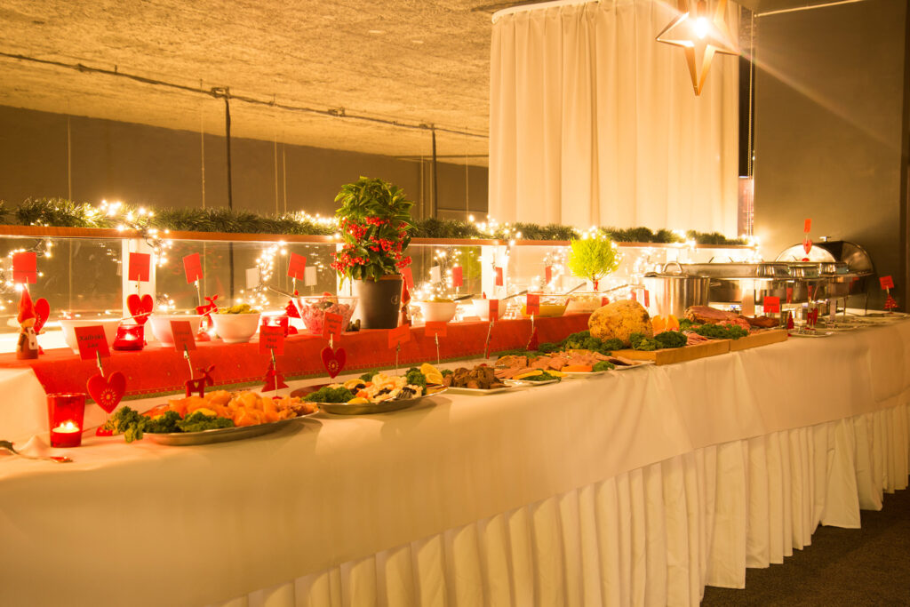 Julbord med bowling Julbord med bowling